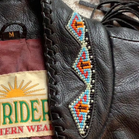 Western style motorcycle jacket - Picture 7 of 8